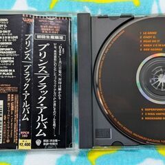 ☆洋楽ＣＤ　プリンス　ブラック・アルバム　1枚　中古品　1,000円の画像