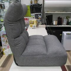 ジモティー割引🏷️【ジャングルジャングル岸和田和泉インター店】 ポケットコイル 座椅子 グレー 和泉市 堺市 岸和田市 泉大津市 高石市 泉北郡熊取町の画像