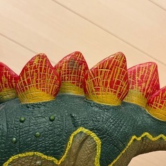 恐竜おもちゃ(ステゴサウルス)の画像