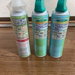 エアコン洗浄スプレー　3本セット　アース　未使用 の画像