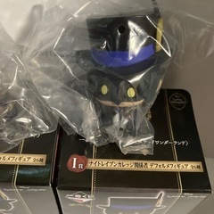 ツイステ　一番くじ　デフォルメフィギュア　クロウリー、バルガス、トレインの画像