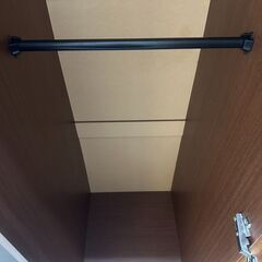★リユースのサカイ高崎店★TJ12475  クローゼット 茶 H200×D50×W44.5 クリーニング済みの画像