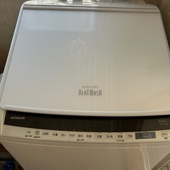 日立 ビートウォッシュ 洗濯乾燥機 8kg 2019年製（BW-DV80E）お譲りしますの画像