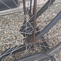 【引取限定】自転車　中古品　錆多いの画像