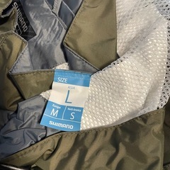 【釣具】SHIMANOレインコートの画像
