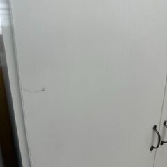 ★リユースのサカイ高崎店★TJ12477  収納棚 白 H179.5×D42×W80 クリーニング済みの画像