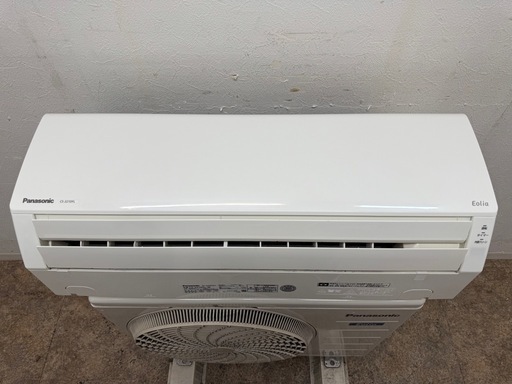 パナソニック　Panasonic　ルームエアコン～６畳　エオリア　２０２１年製　CS-221DFL-W