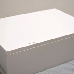 無印良品　ポリプロピレンケース　引出式　浅型（仕切付）の画像