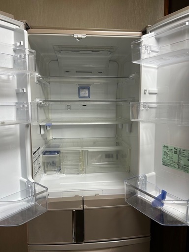【取引き中】三菱 冷凍冷蔵庫 465L（MR-R47Y-F、2014年製）お譲りします