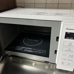 Panasonic 電子レンジ（NE-FL100-W、2022年製）お譲りしますの画像