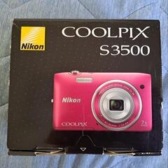 【お取引中】Nikon COOLPIX S3500の画像