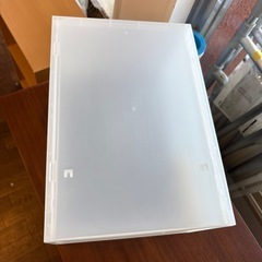 【無印】【ポリプロピレン ケース・引出式・深型】【在庫3点】クリーニング済み【管理番号11308】町の画像