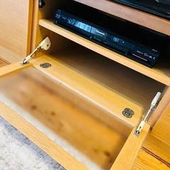 無料　引き取り希望　柏木工　テレビボードの画像