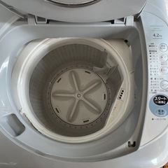 4.2kgの二槽式洗濯機の画像