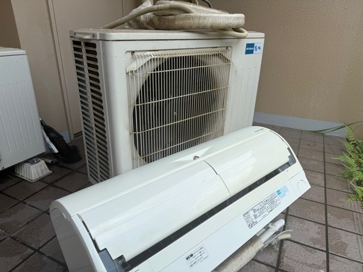 三菱 ルームエアコン 霧ヶ峰 MSZ-ZW634S 室外機・リモコン付き 16-20畳用