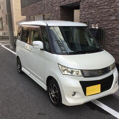 スズキ　パレットSW　乗って帰れます　パワスラ　ナビ　テレビ　社外アルミホイール　プッシュスタート　スマートキーの画像