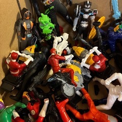 仮面ライダー　ソフビ　
ハッピーセットなどの画像