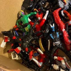 仮面ライダー　ソフビ　
ハッピーセットなどの画像