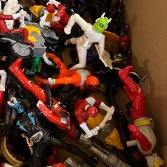 仮面ライダー　ソフビ　
ハッピーセットなどの画像