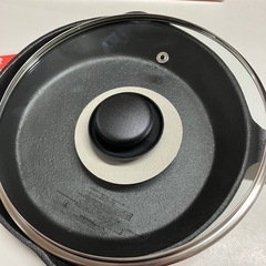 I 2508-387 IRON CASTING スキンヘット ガラス蓋付き HB-3127 オール熱源対応 未使用の画像