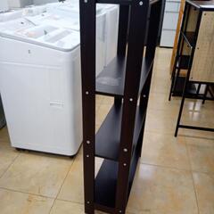 リユースのサカイ太田店★ジモティ割あり★  マルチラック ダークブラウン H164.5×D24.5×W61.8 クリーニング済み OJ10524の画像