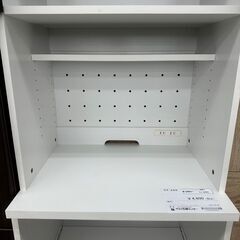 ★リユースのサカイ高崎店★TJ12483  食器棚 白黒 H177.5×D45×W59.8 クリーニング済みの画像