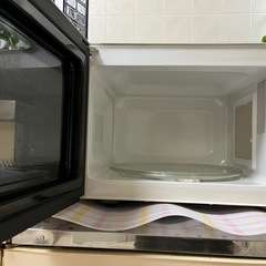 とてもキレイ！電子レンジの画像