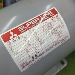 三菱 SF-JR モーター　200V【野田愛宕店】【店頭取引限定】【中古】管理番号：IT073H9PY98Mの画像