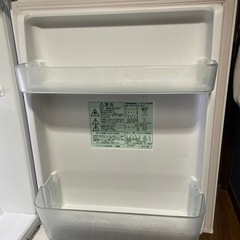 冷凍室30L、冷蔵室138Lの省エネ設計の冷蔵庫。の画像