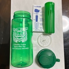 新品未使用　シーサープリント　水筒　ドリンクボトルの画像