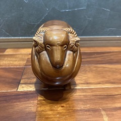陶器の置物 羊 未　の画像