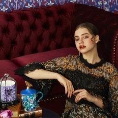 【ANNA SUI】2人掛けソファの画像