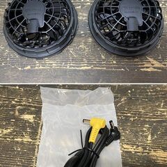 【引き取り限定】【保管未使用品】BURTLE バートル AIR CRAFT エアークラフト用 AC260/AC270 リチウムイオンバッテリー・ファンユニットの画像