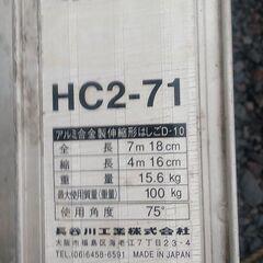 2連ハシゴの画像