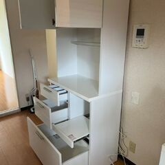ニトリキッチンボード（ソレル80ＫBWH)の画像