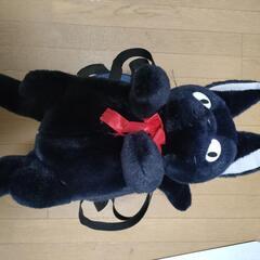 魔女の宅急便ジジのリュックぬいぐるみの画像
