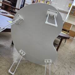 J1284【リユースのサカイ柏店】ローテーブル　ホワイト　クリーニング済　の画像