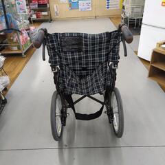 J203 ★多少使用感有り★KAWAMURA★WAVIT★ノーパンクタイヤ★介助式車いすの画像
