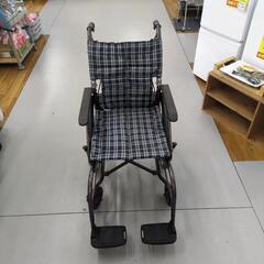 J203 ★多少使用感有り★KAWAMURA★WAVIT★ノーパンクタイヤ★介助式車いすの画像