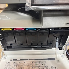 SHARP MX-C305W A4 複合機コピー FAX プリンター スキャナー 2022年製 総枚数85枚の画像