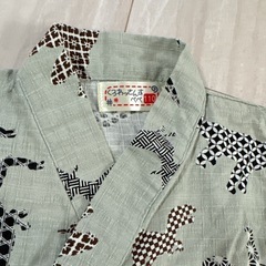 未使用品 美品 男の子 甚平110の画像