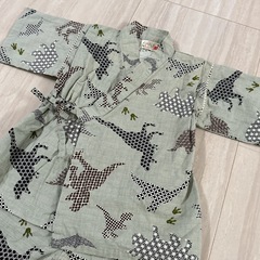 未使用品 美品 男の子 甚平110の画像