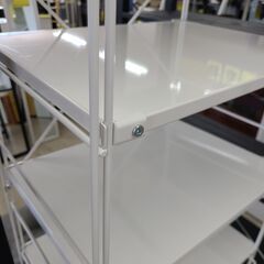 J1286【リユースのサカイ柏店】MUJI　無印良品　スタッキングシェルフ　ホワイト　クリーニング済　の画像