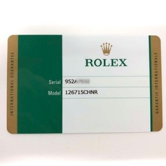 ROLEX ロレックス　GMTマスターⅡ 126715CHNR 付属品完備の画像