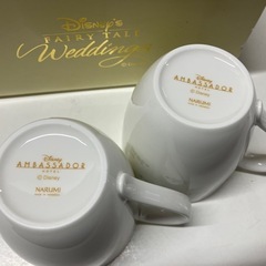 I2508-391 disny fairy tale weddings カップ バラ売り不可 中古美品の画像