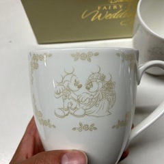 I2508-391 disny fairy tale weddings カップ バラ売り不可 中古美品の画像