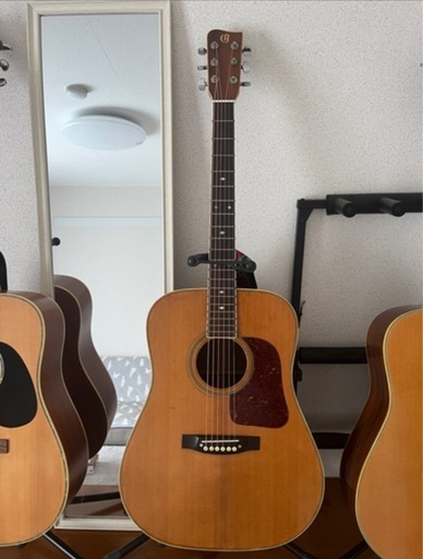 終了しました‼️アリア　ARIA アコースティックギター　ビンテージ70S