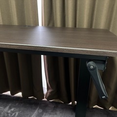 昇降式テーブル(手動)+椅子付きの画像