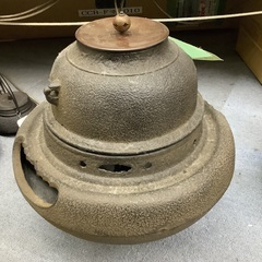 未使用 風炉釜 管A250813DK (ベストバイ 静岡県袋井市)の画像