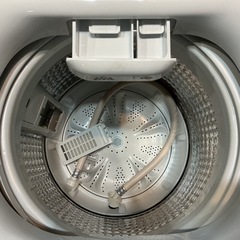 1〜2人暮らし用👫💕 高年式❗️　5,5㎏ Haier 2023年製 JW-U55B 黒・白 洗濯機の画像
